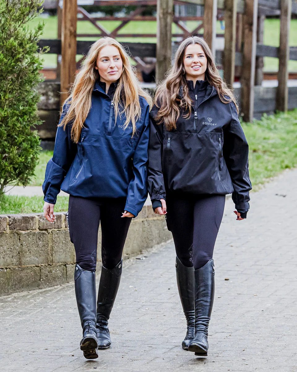 EquiDry Waterproof Storm Smock - Black