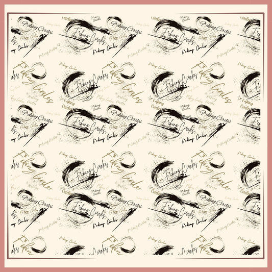 Dumpster Fire Dressage Silk Scarf - F@cking Circles
