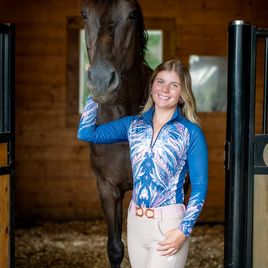 THEO Equestrian Garden Empress Shirt