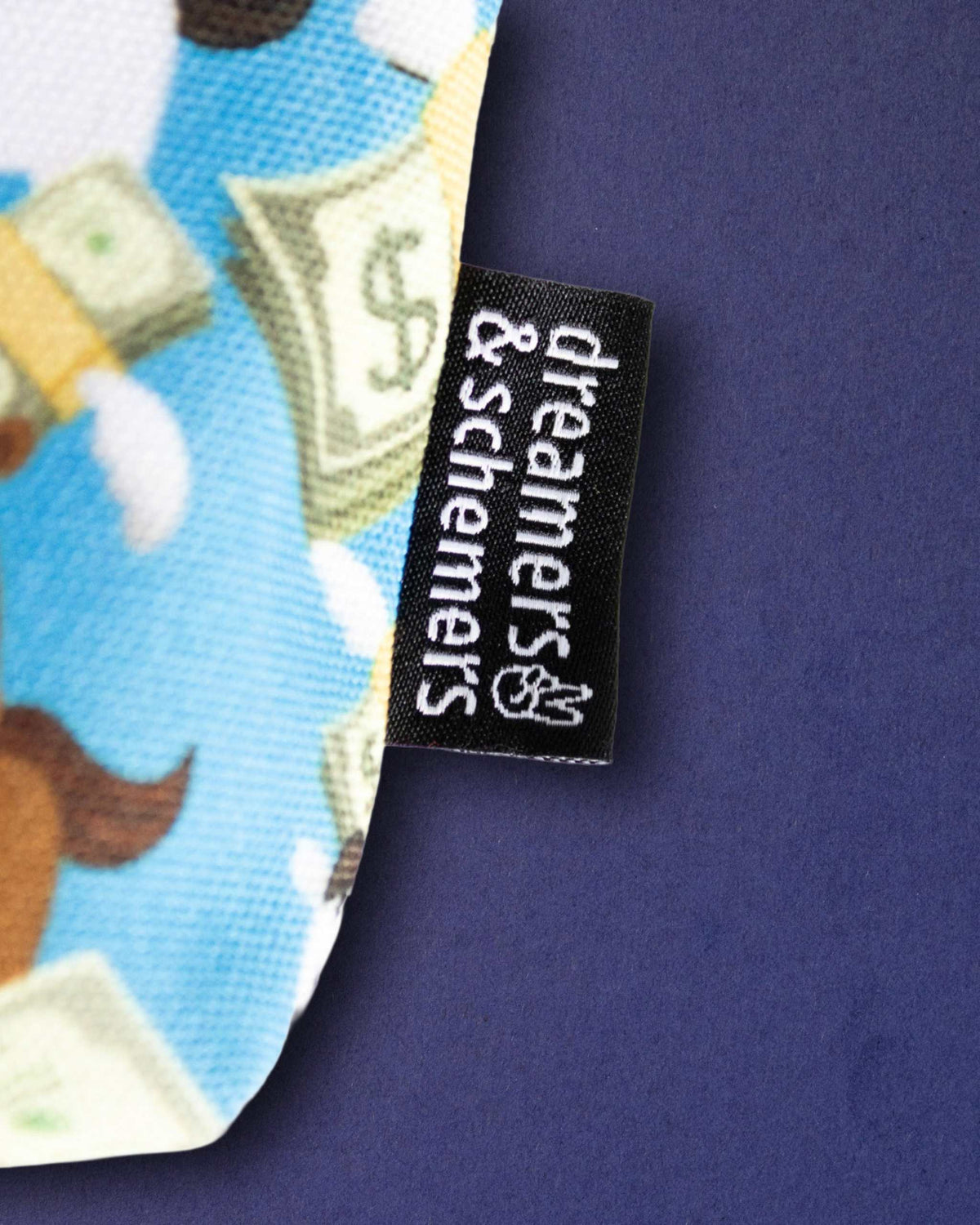 Dreamers & Schemers Zip Pouch - Cash Money