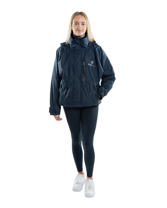 EquiDry Shortie Thin Fleece - Navy