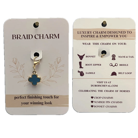Dubois Cheval Braiding Charm - Sparkly Evil Eye