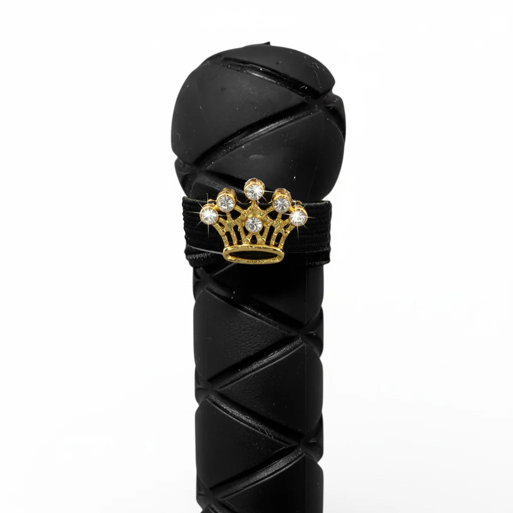 Dubois Cheval Crop Charm - Gold Crown