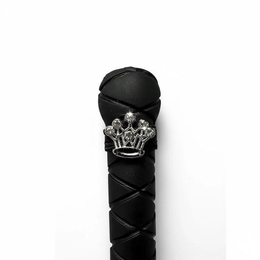 Dubois Cheval Crop Charm - Silver Crown
