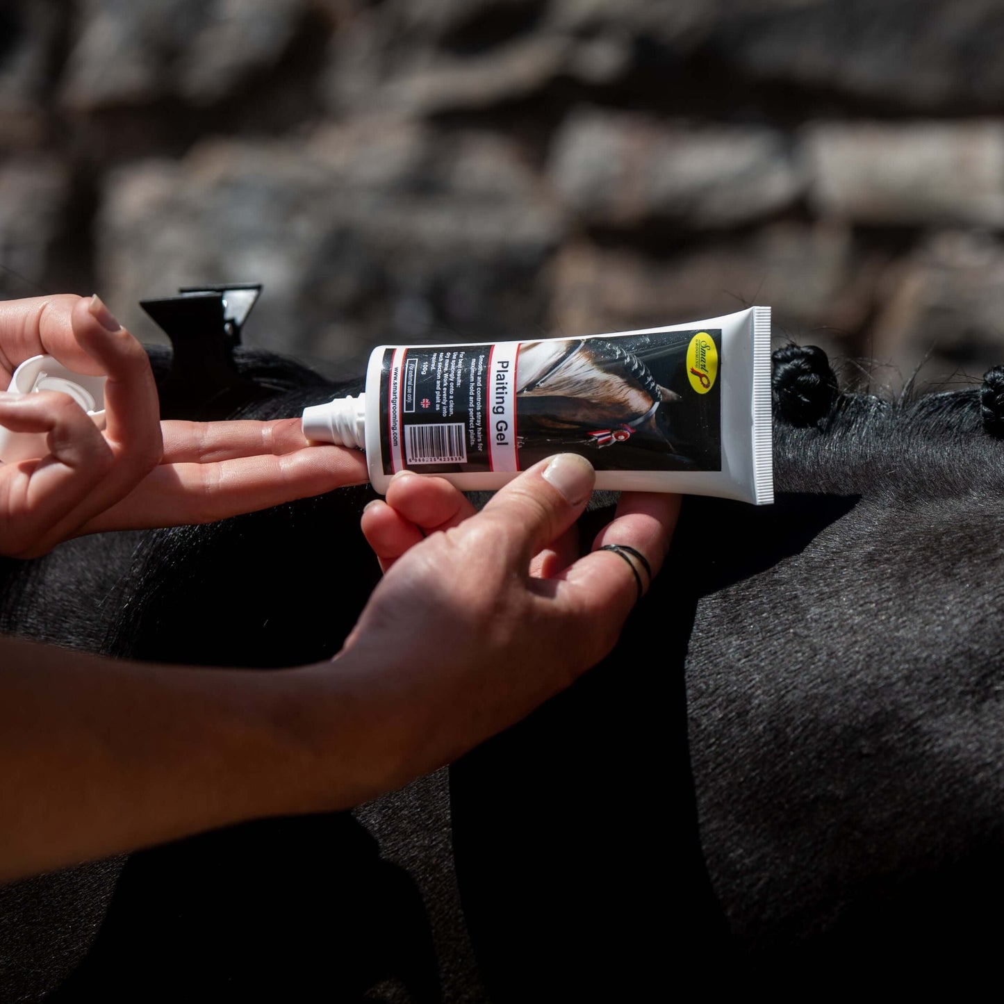 Smart Grooming Plaiting Gel - Black