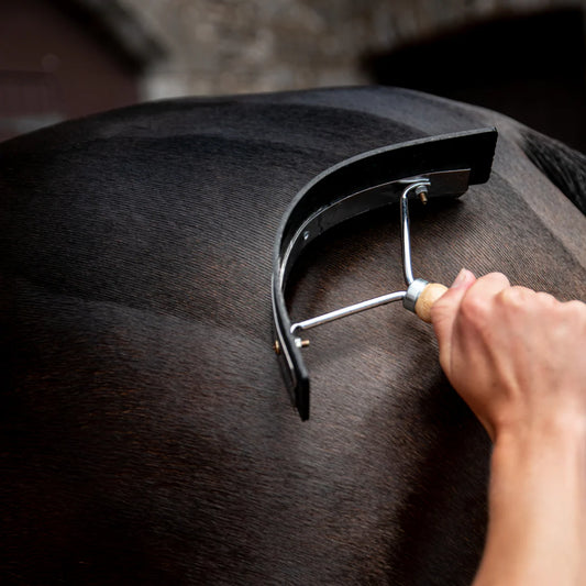 Borstiq Sweat Scraper (Wooden Handle)