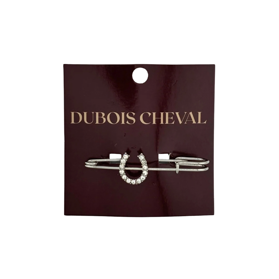 Dubois Cheval DBC Stock Pin - Silver Horseshoe