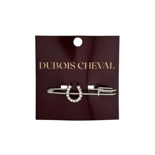 Dubois Cheval DBC Stock Pin - Silver Horseshoe