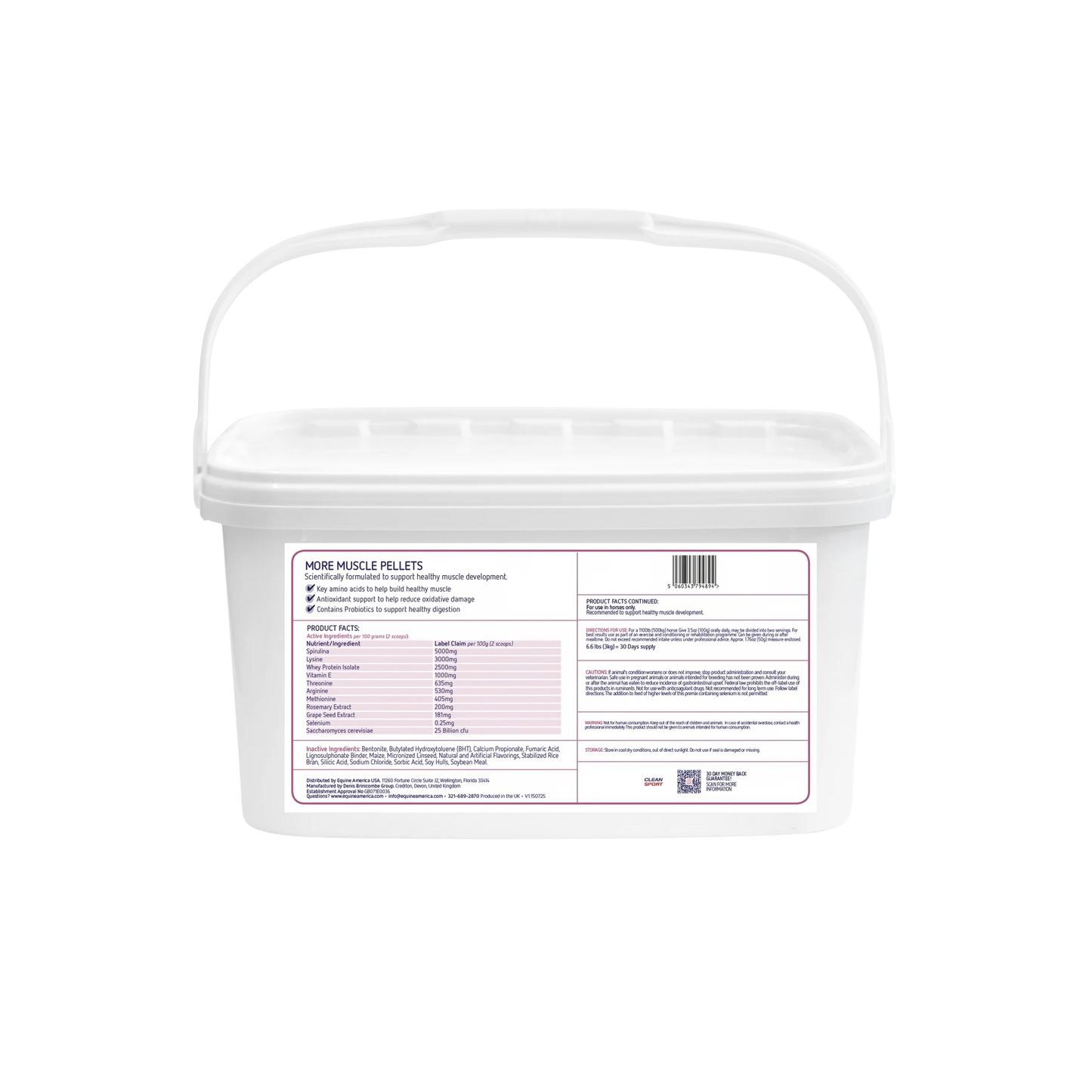 Equine America More Muscle 3kg