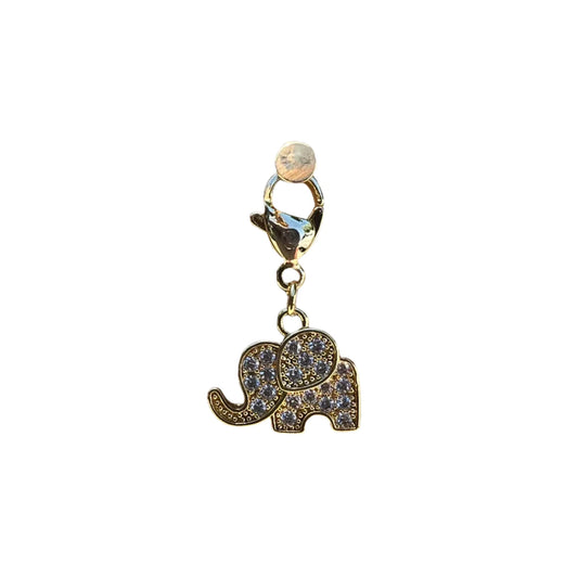 Dubois Cheval Braiding Charm - Sparkly Elephant