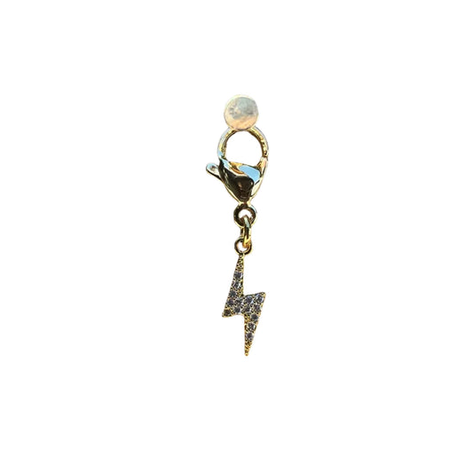 Dubois Cheval Braiding Charm - Sparkly Lightening Bolt