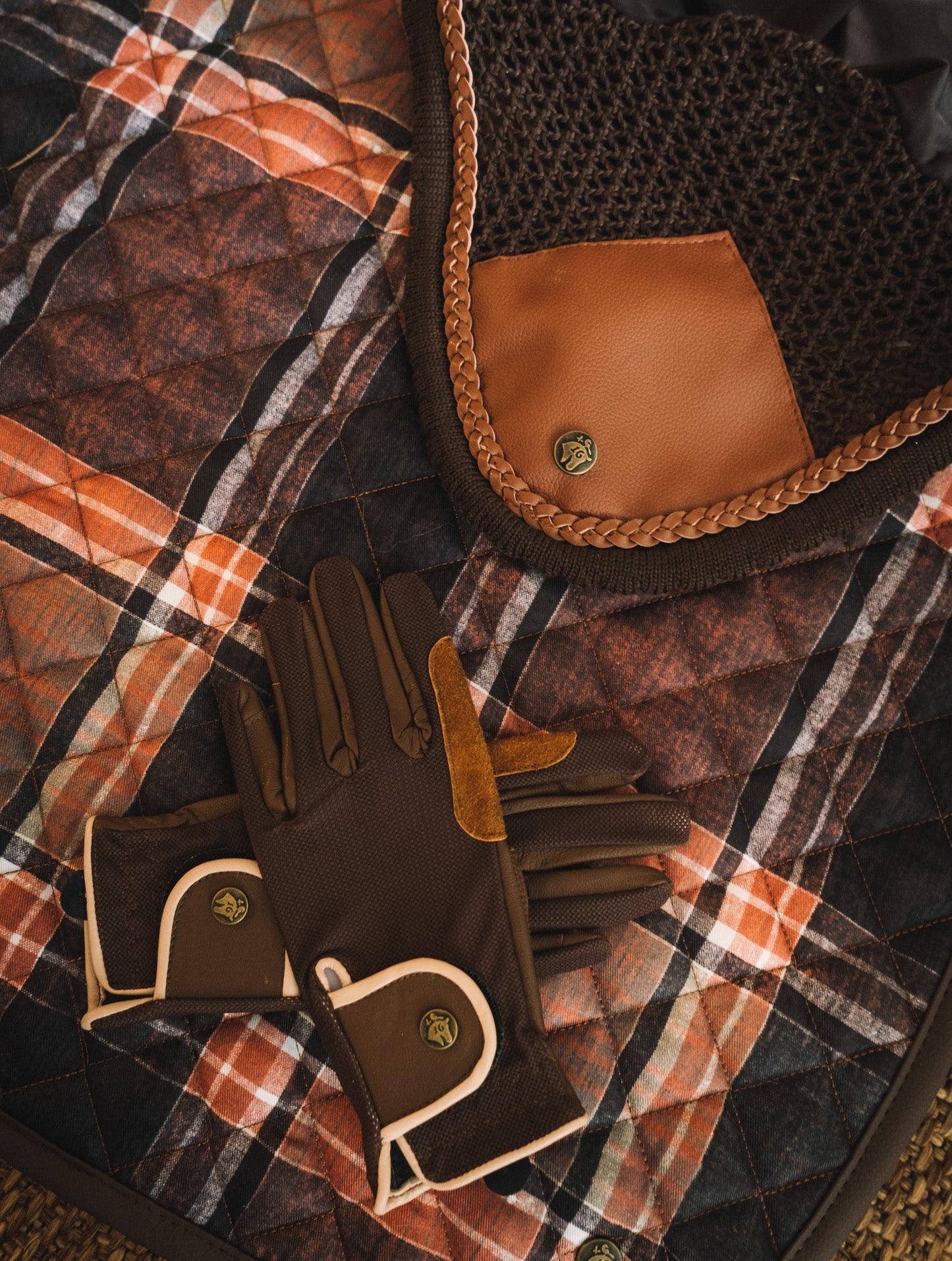 16 Cypress Ear Net - Tobacco