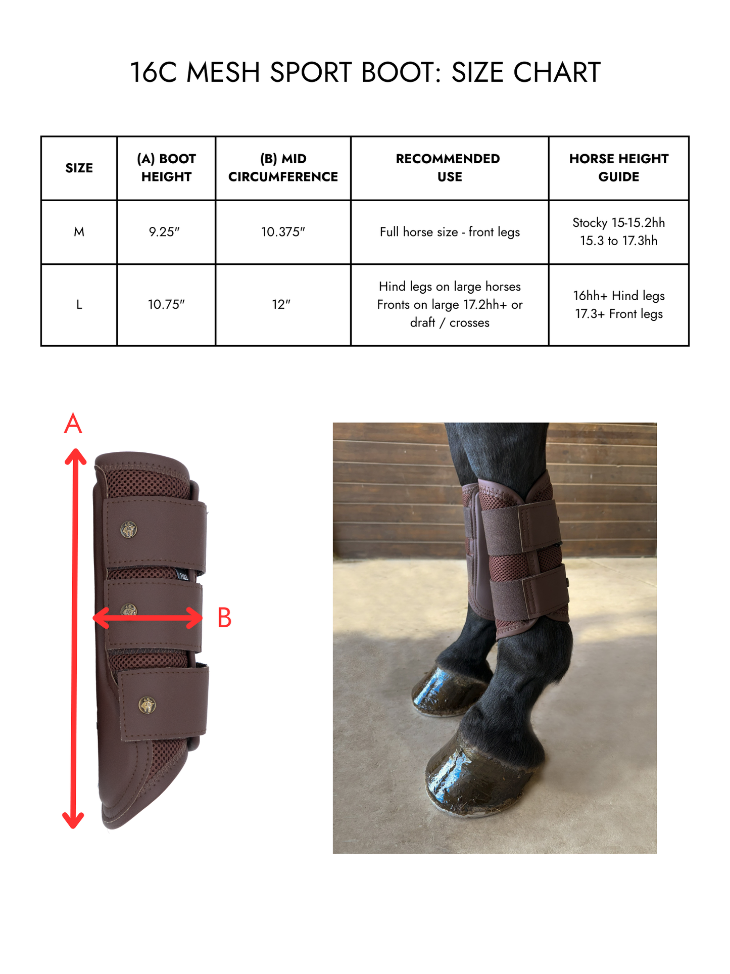 16 Cypress Mesh Tendon Sport Boot - Hickory
