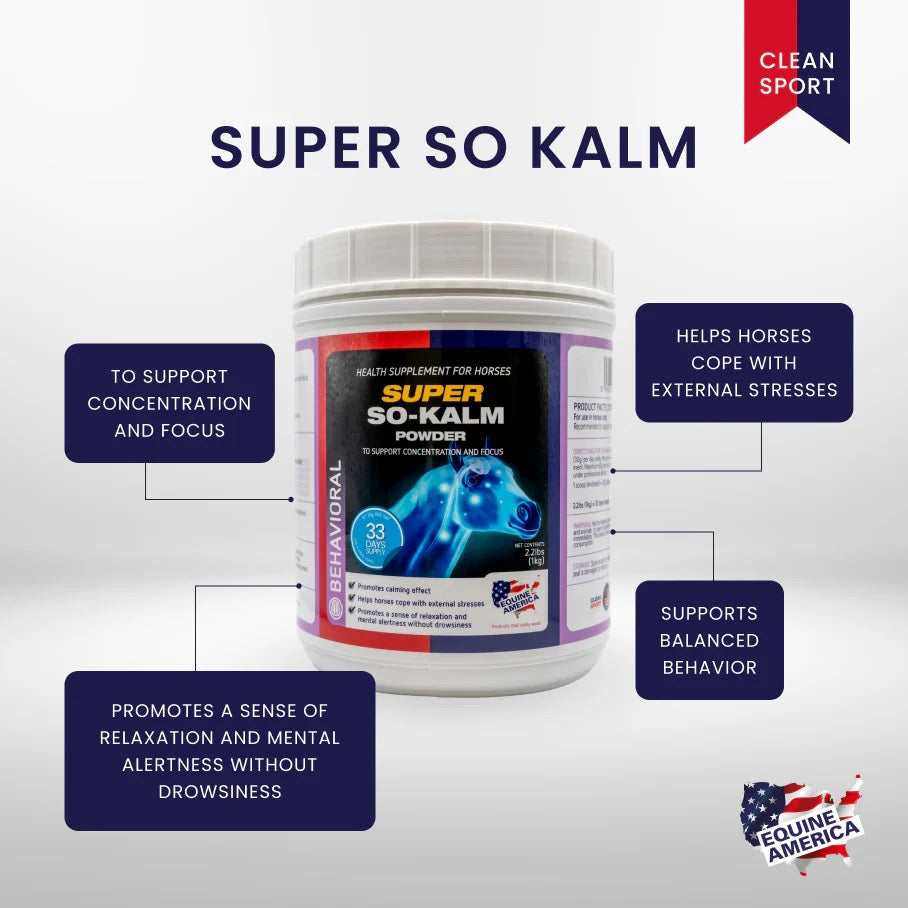 Equine America Super So-Kalm Powder