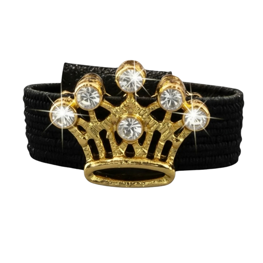 Dubois Cheval Crop Charm - Gold Crown