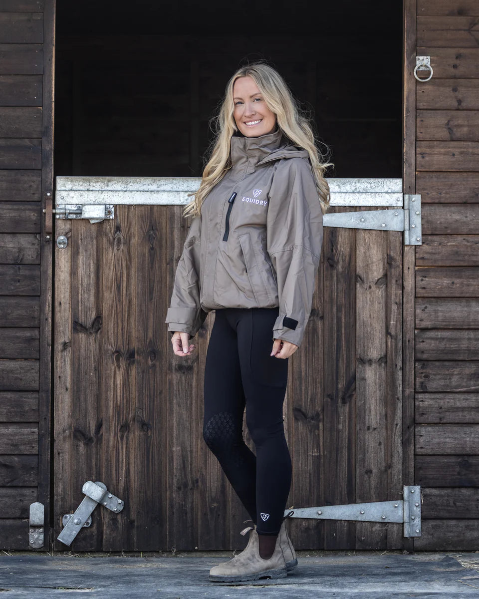 EquiDry Shortie Thin Fleece - Mocha