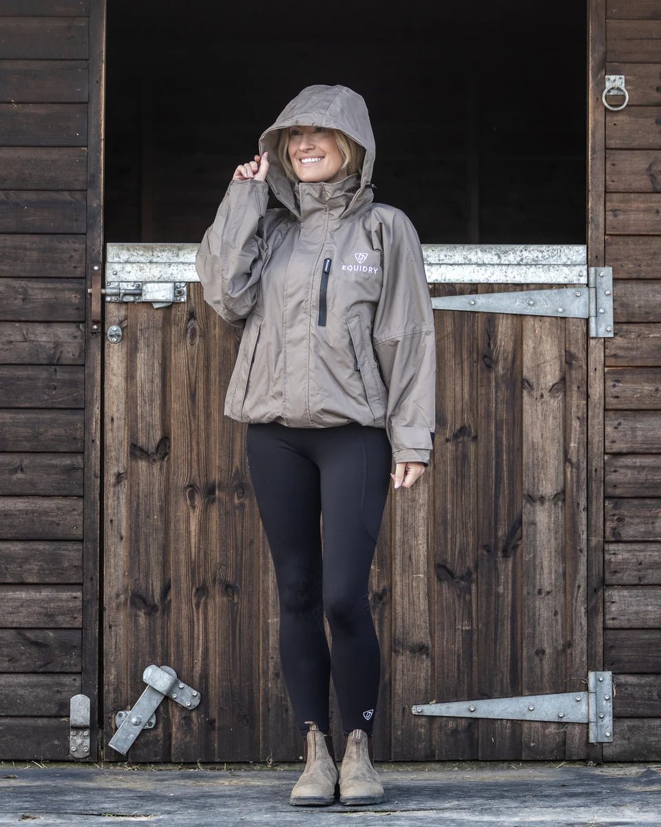 EquiDry Shortie Thin Fleece - Mocha