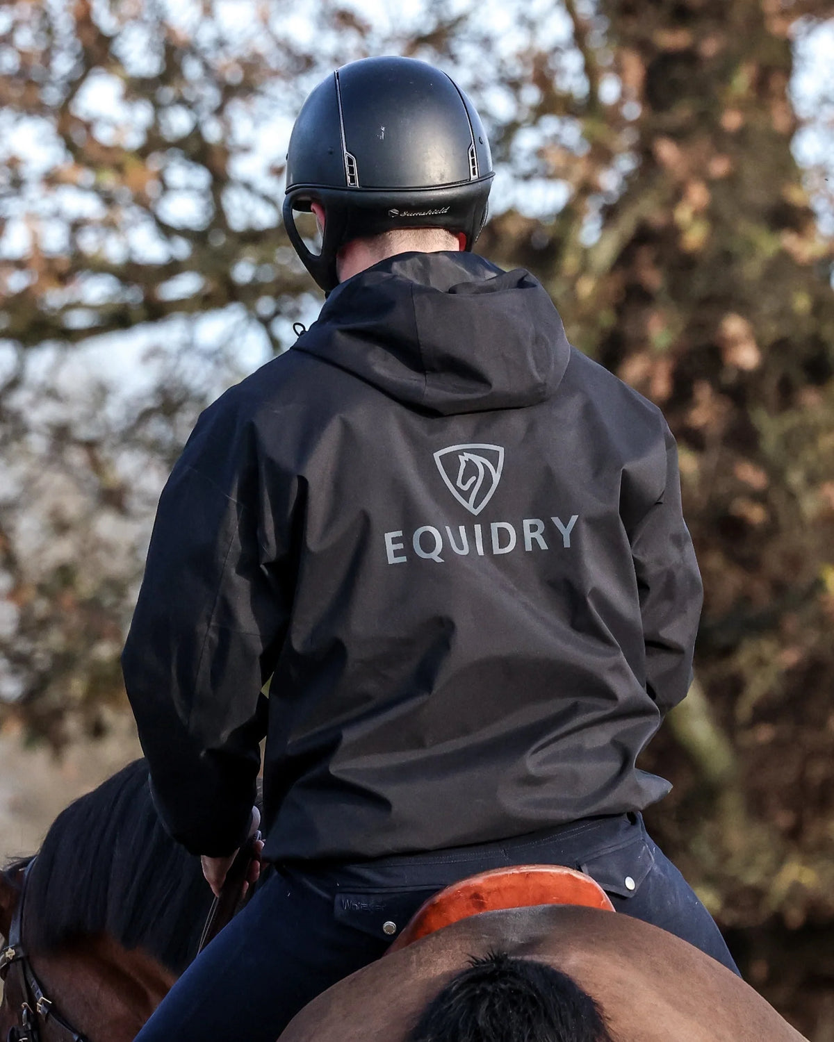 EquiDry Waterproof Storm Smock - Black