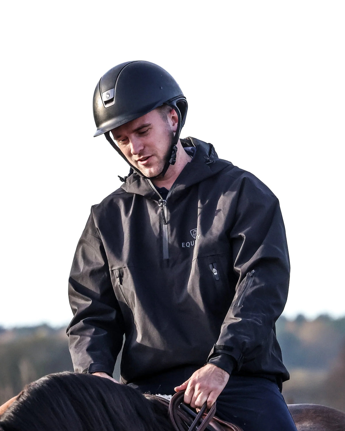 EquiDry Waterproof Storm Smock - Black