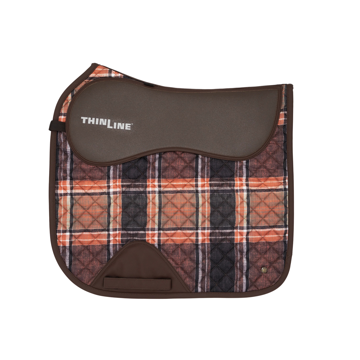 16 Cypress x Thinline Dressage Pad - Feild Plaid & Hickory