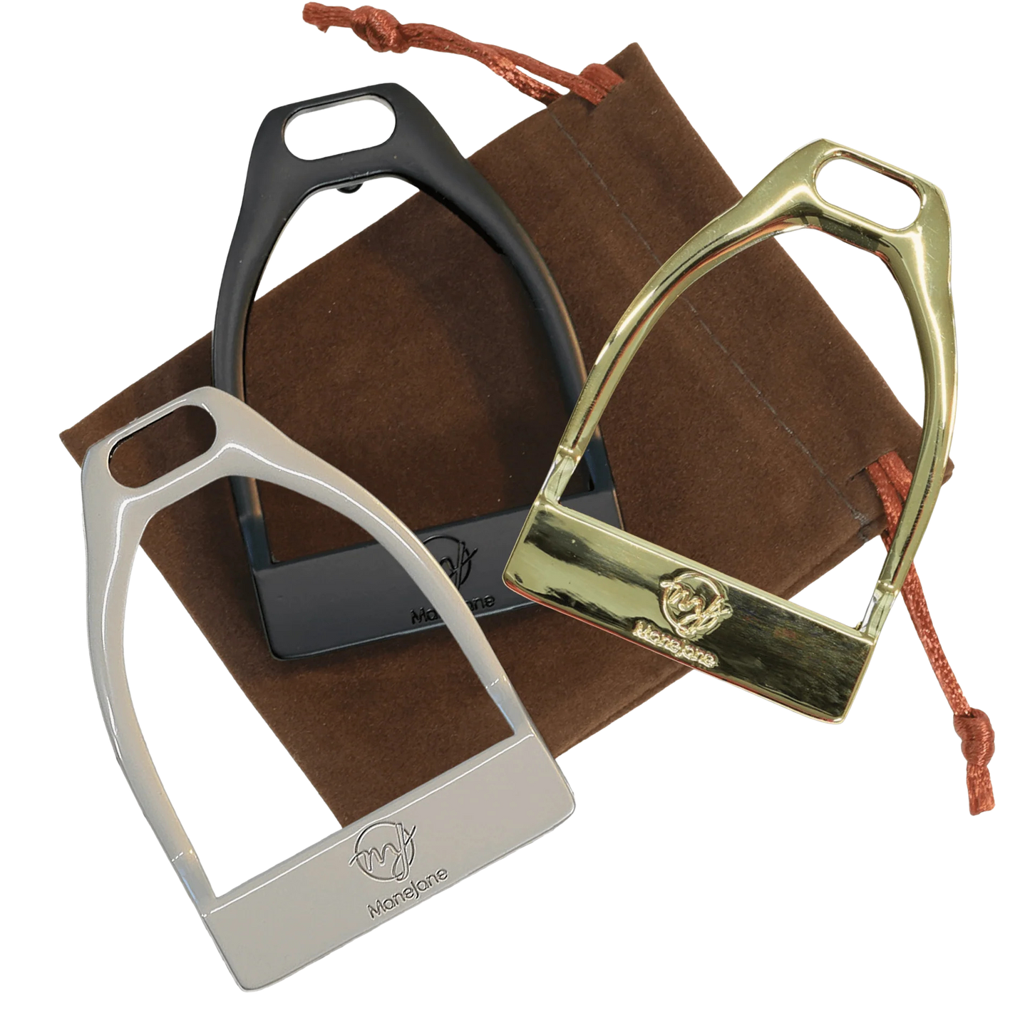 Dreamers & Schemers Stirrup Belt Buckle - Gold