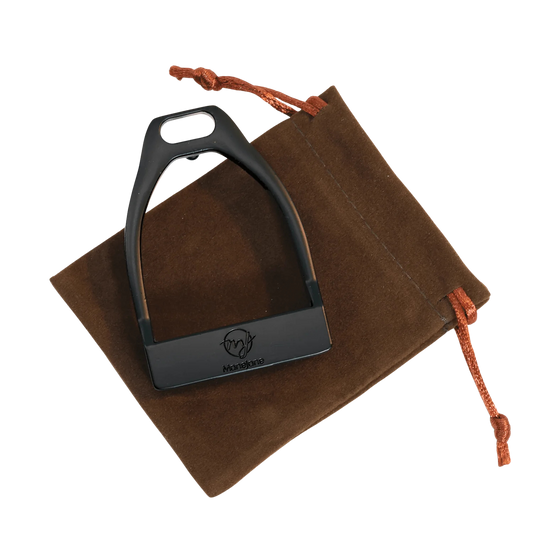 Dreamers & Schemers Stirrup Belt Buckle - Matte Black