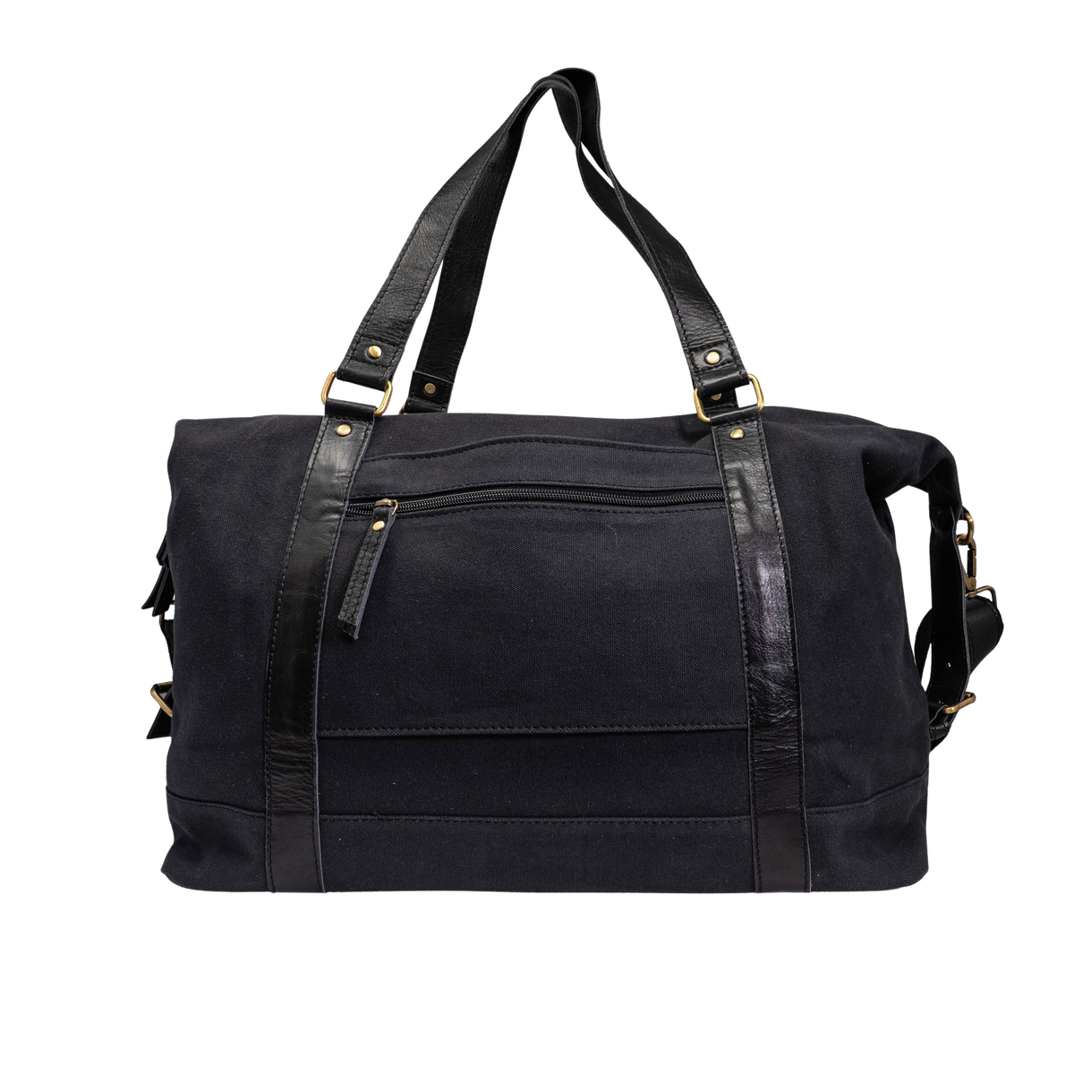 Tucker Tweed Barn Duffle - Black