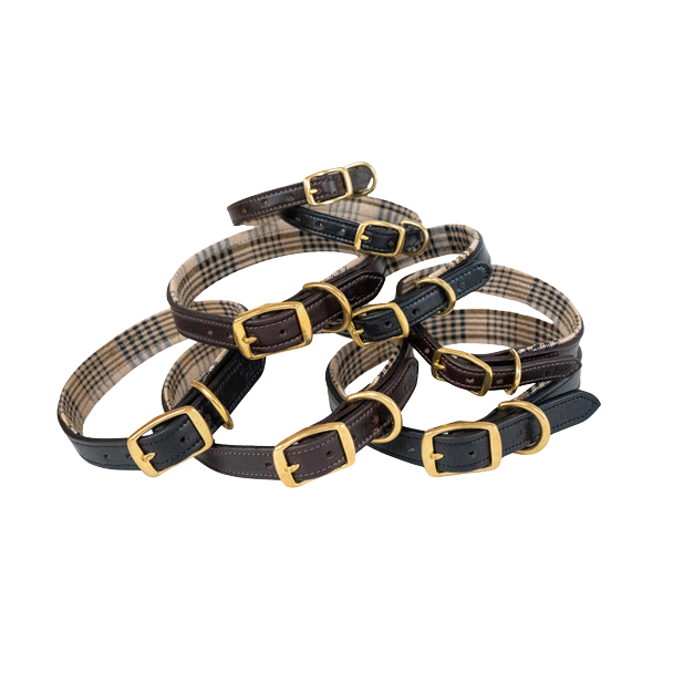 5/A Baker Leather Dog Collar
