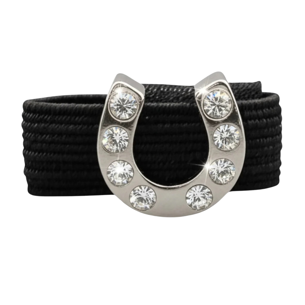 Dubois Cheval Crop Charm - Horseshoe