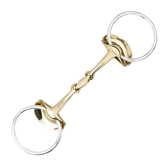 Stübben Sweet Copper Golden Wing Snaffle Bit