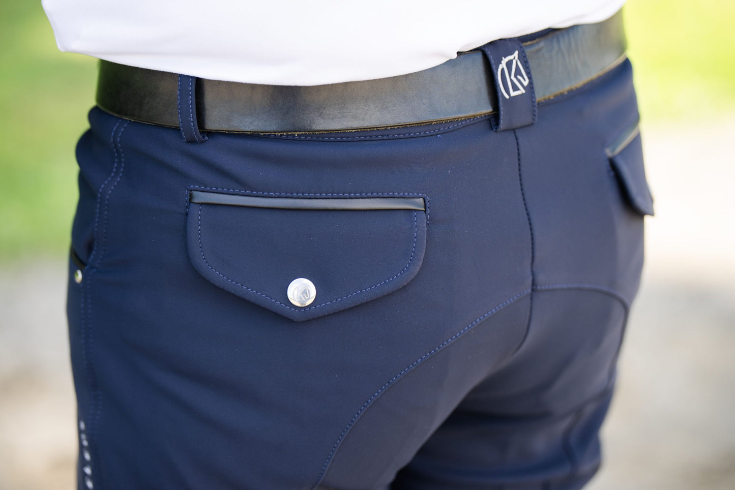 KL Select Men's Evan Breeches - Navy & Black