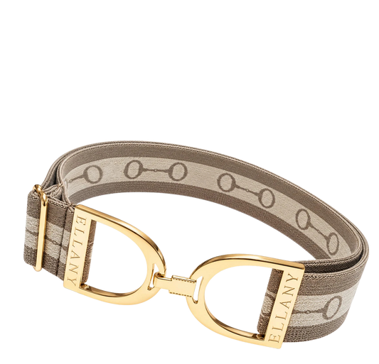 Ellany Elastic Belt 1.5" Taryn with Stirrup Buckle