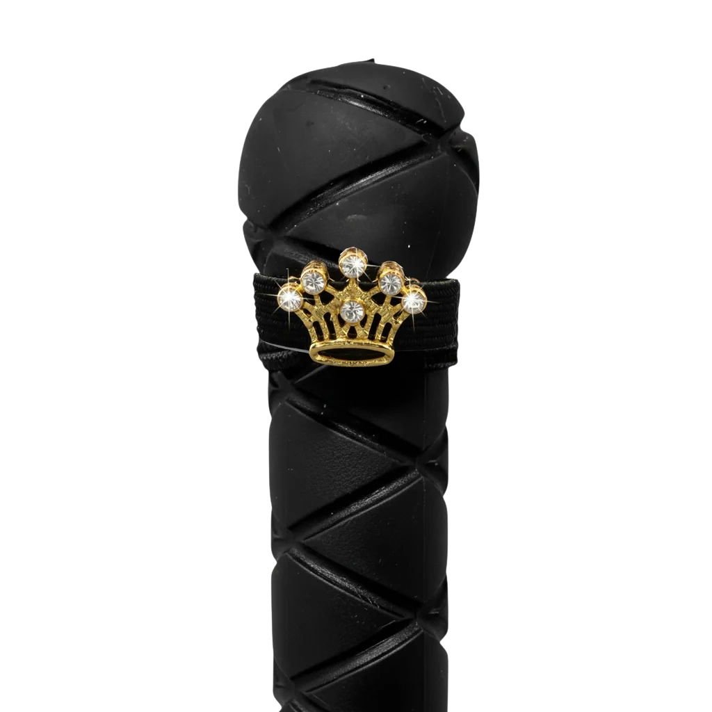 Dubois Cheval Crop Charm - Gold Crown