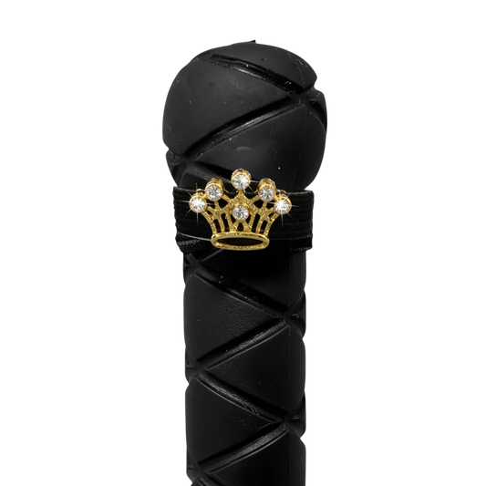 Dubois Cheval Crop Charm - Gold Crown