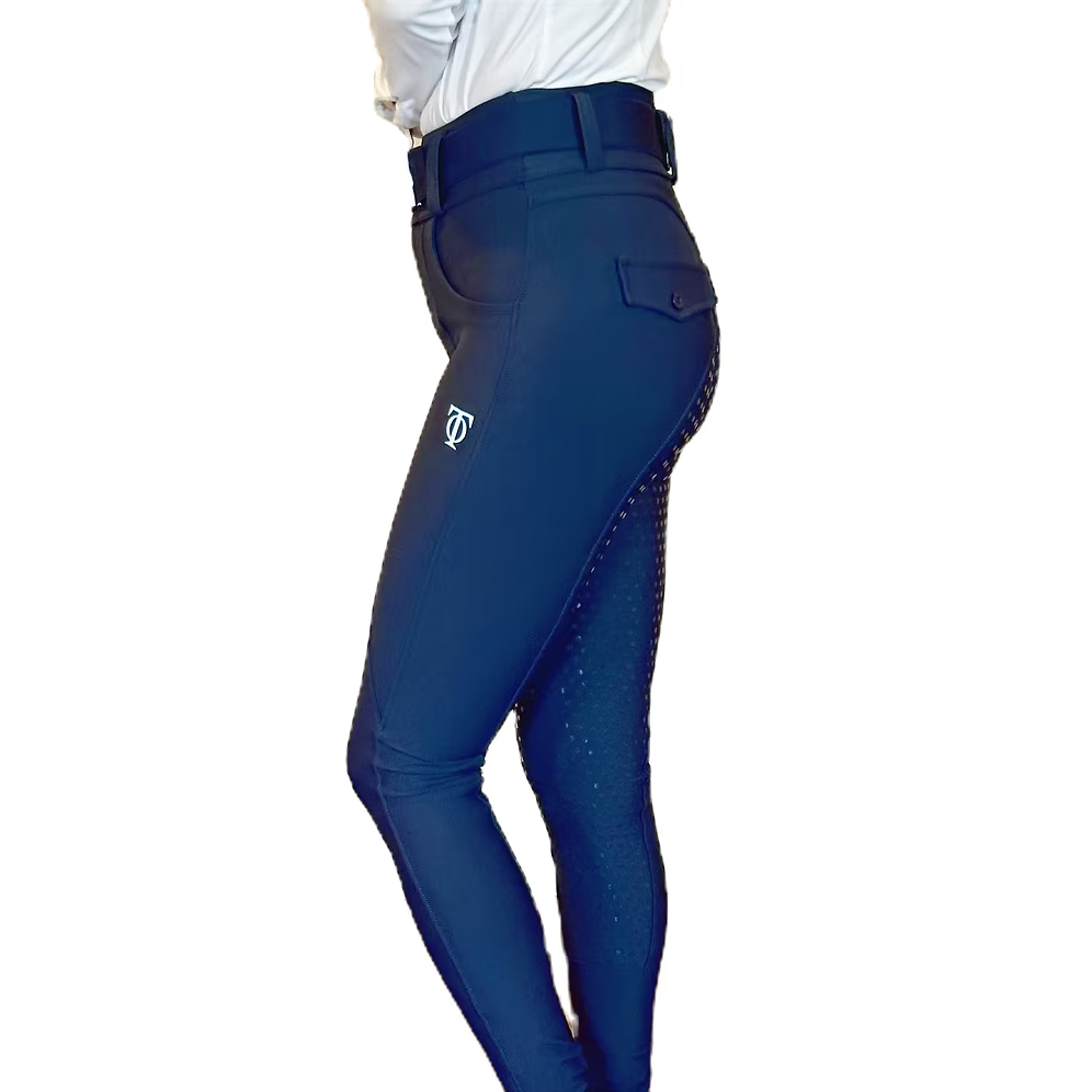 Theo Equestrian Breeches - Navy