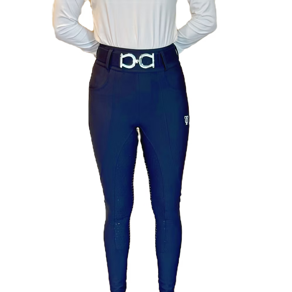 Theo Equestrian Breeches - Navy