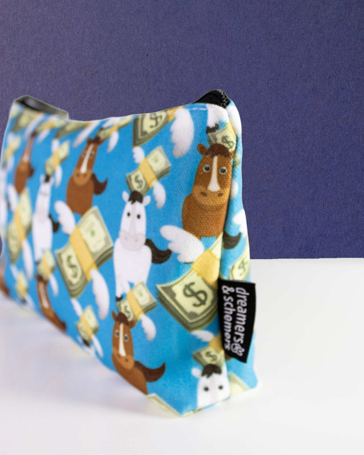 Dreamers & Schemers Zip Pouch - Cash Money