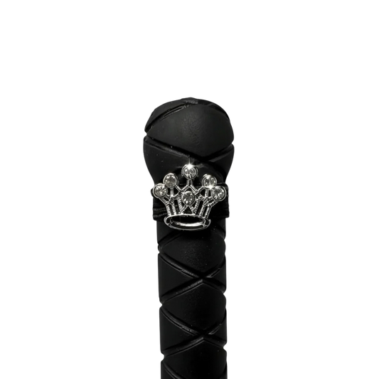 Dubois Cheval Crop Charm - Silver Crown