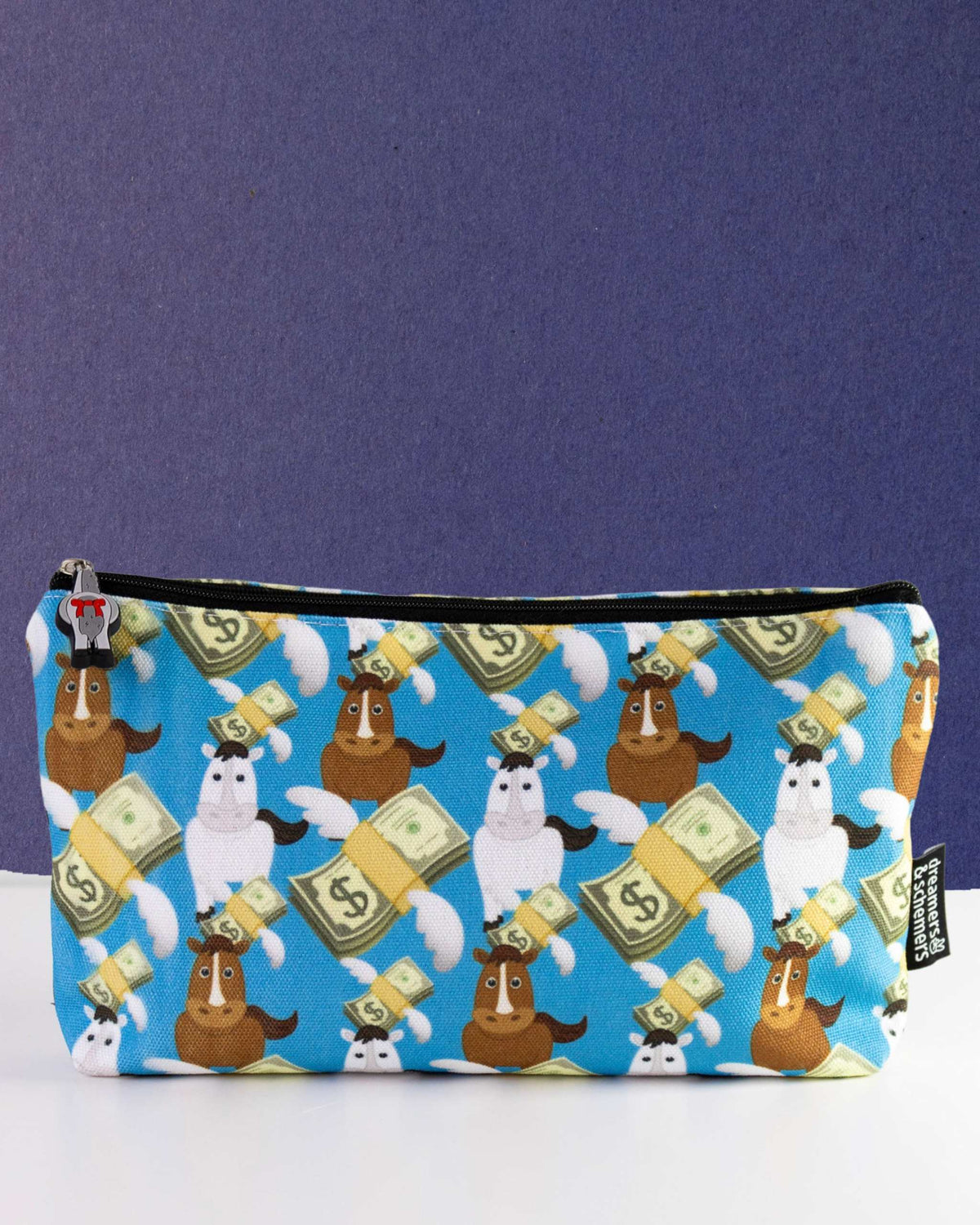 Dreamers & Schemers Zip Pouch - Cash Money