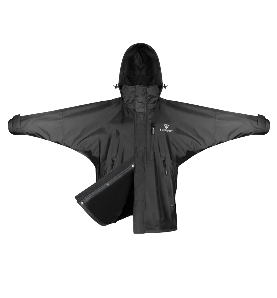EquiDry Shortie Thin Fleece - Black
