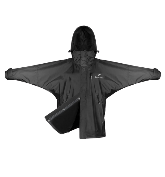 EquiDry Shortie Thin Fleece - Black
