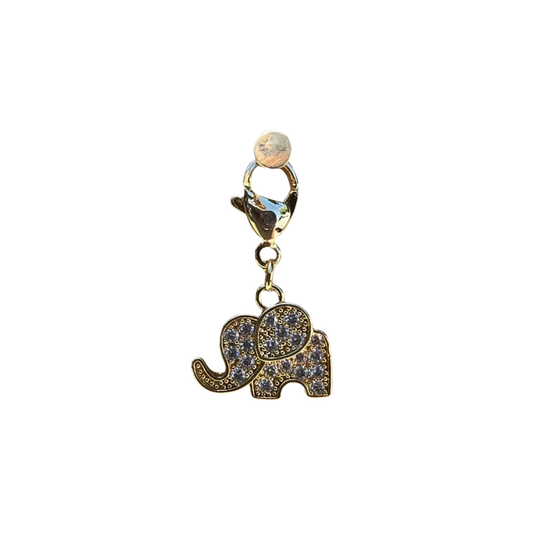 Dubois Cheval Braiding Charm - Sparkly Elephant