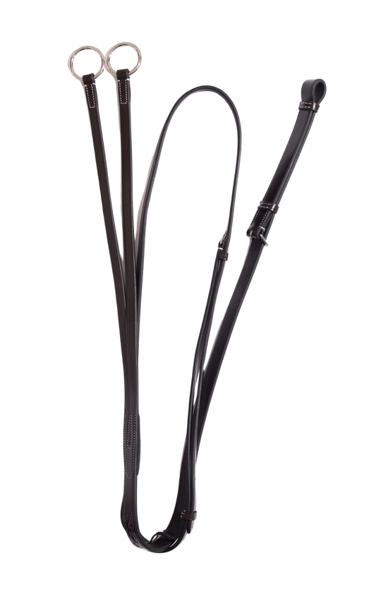 KL Select Red Barn Running Martingale - Brown