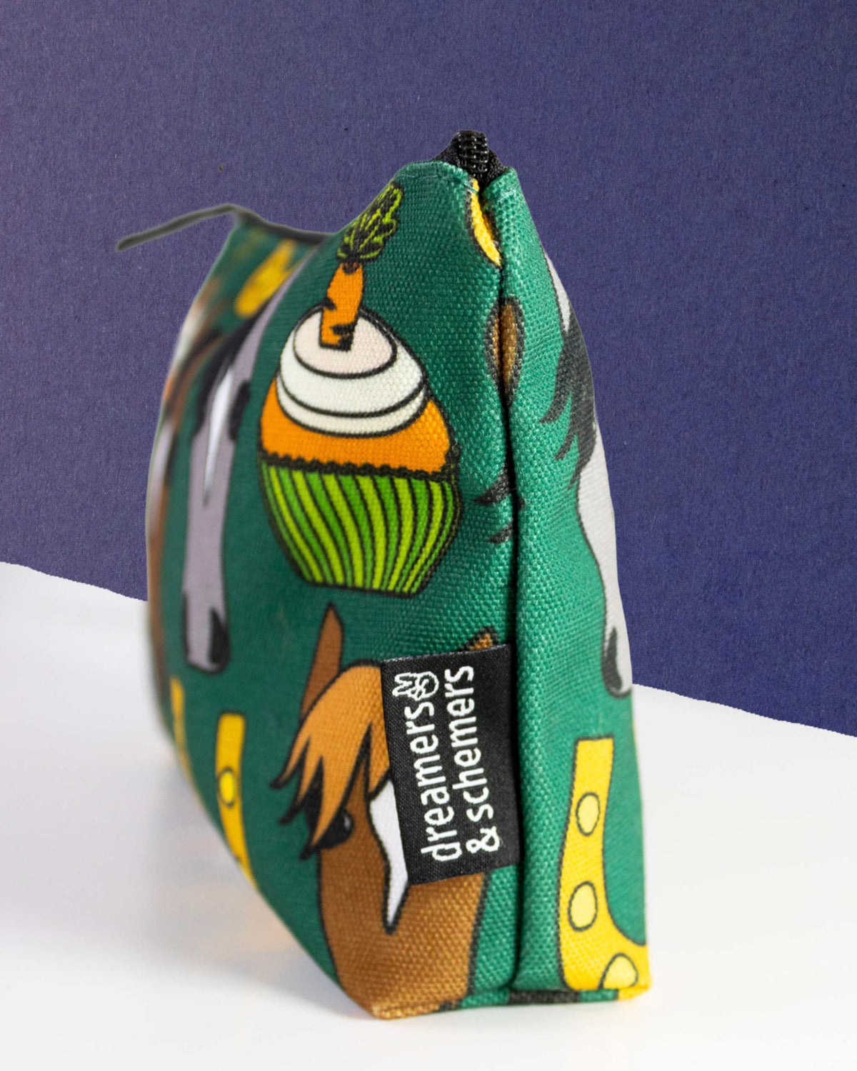 Dreamers & Schemers Zip Pouch - Carrot Cake