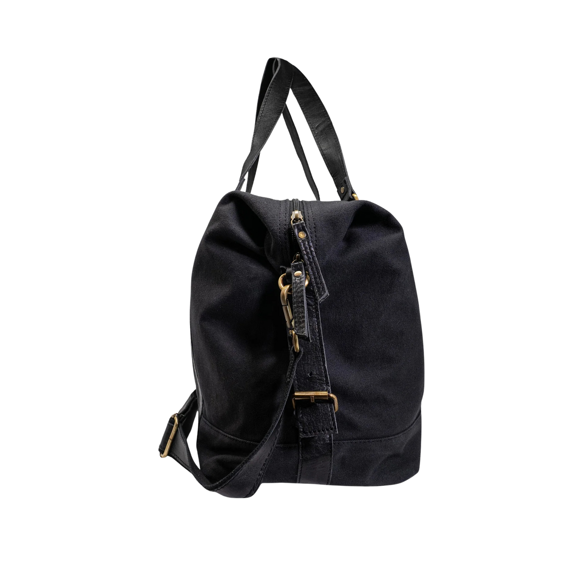Tucker Tweed Barn Duffle - Black