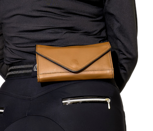 KL Select Phone Pocket - Cognac & Black