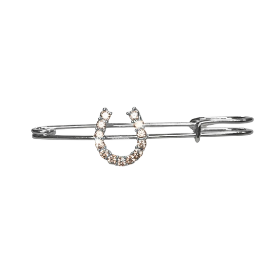 Dubois Cheval DBC Stock Pin - Silver Horseshoe