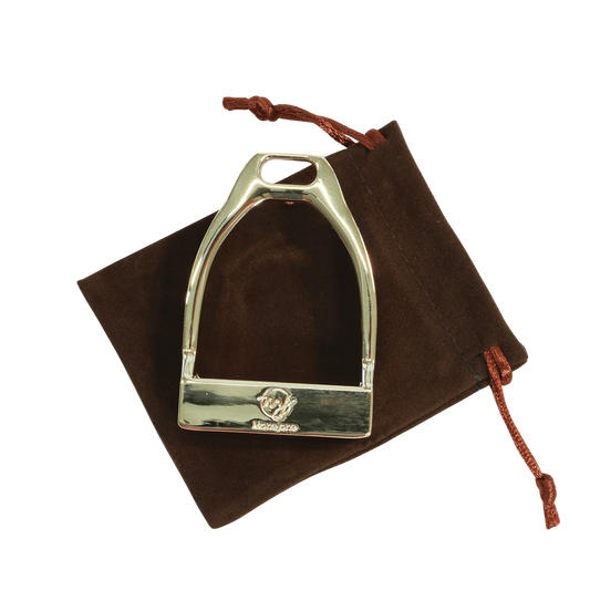 Dreamers & Schemers Stirrup Belt Buckle - Gold