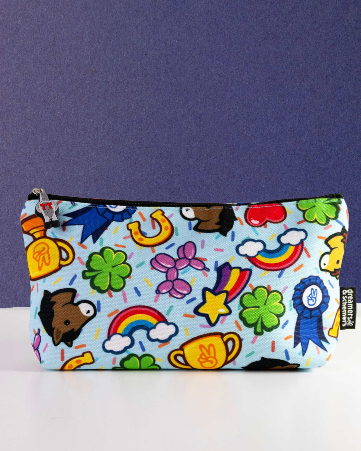 Dreamers & Schemers Zip Pouch - Lucky Charm
