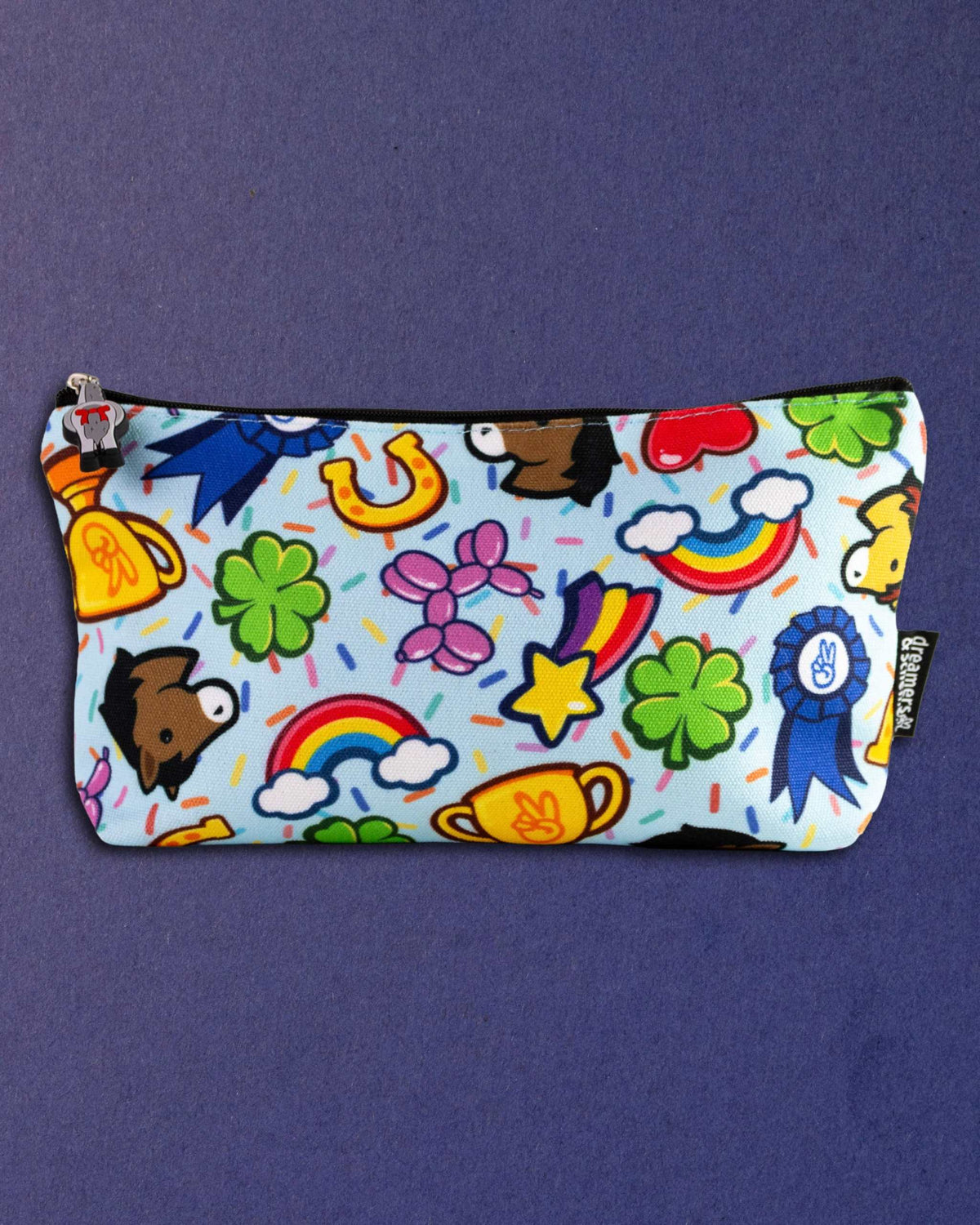 Dreamers & Schemers Zip Pouch - Lucky Charm
